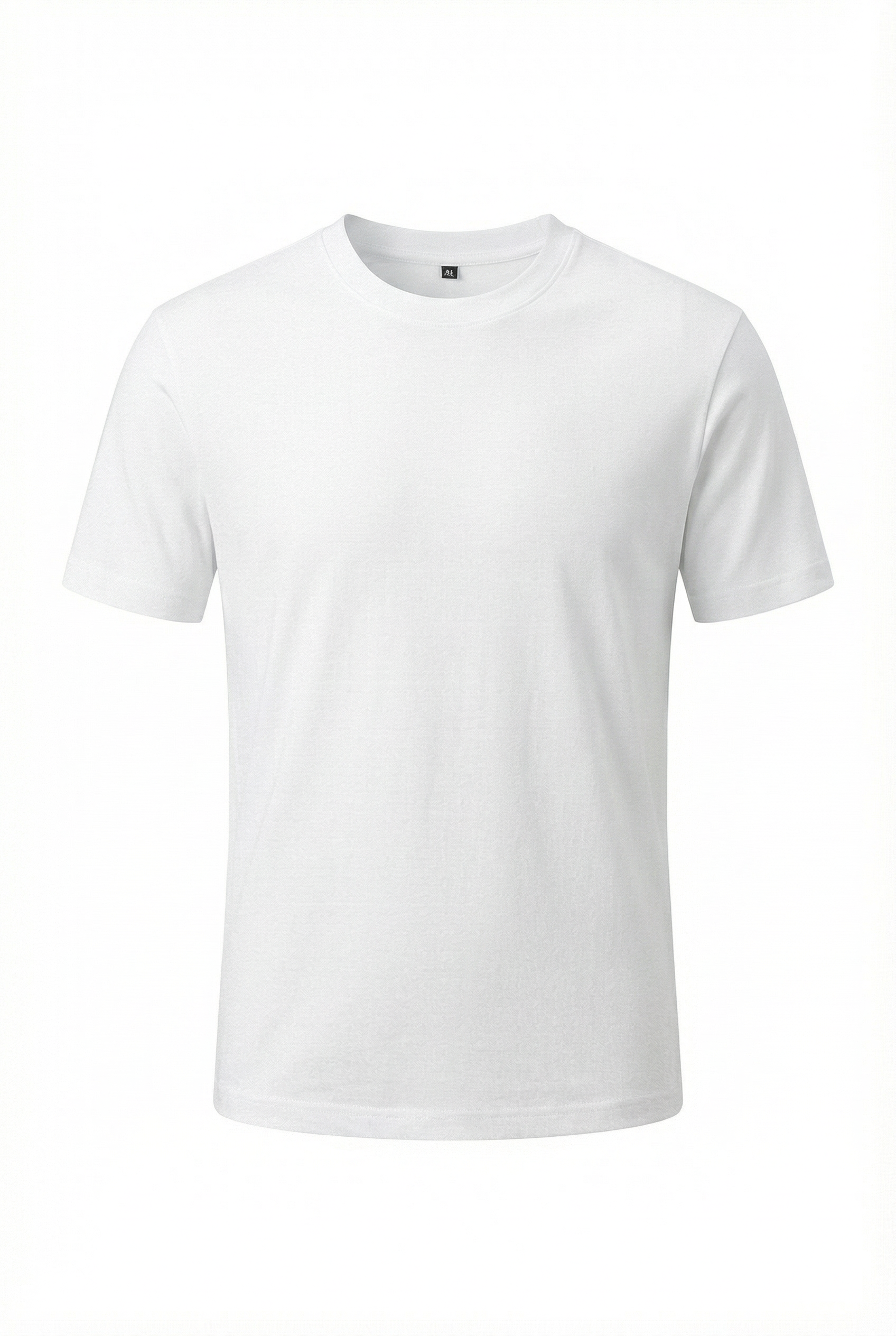 0013 - BRM White Front Supima Cotton T-Shirt - Image 1