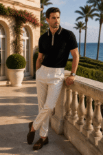 Vallière Zip Polo - Image 12