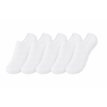 No-Show Cotton Socks (5-Pack)