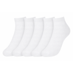 Ankle Cotton Socks (5-Pack)